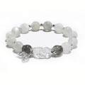 Libra Clear Quartz Zodiac Bracelet