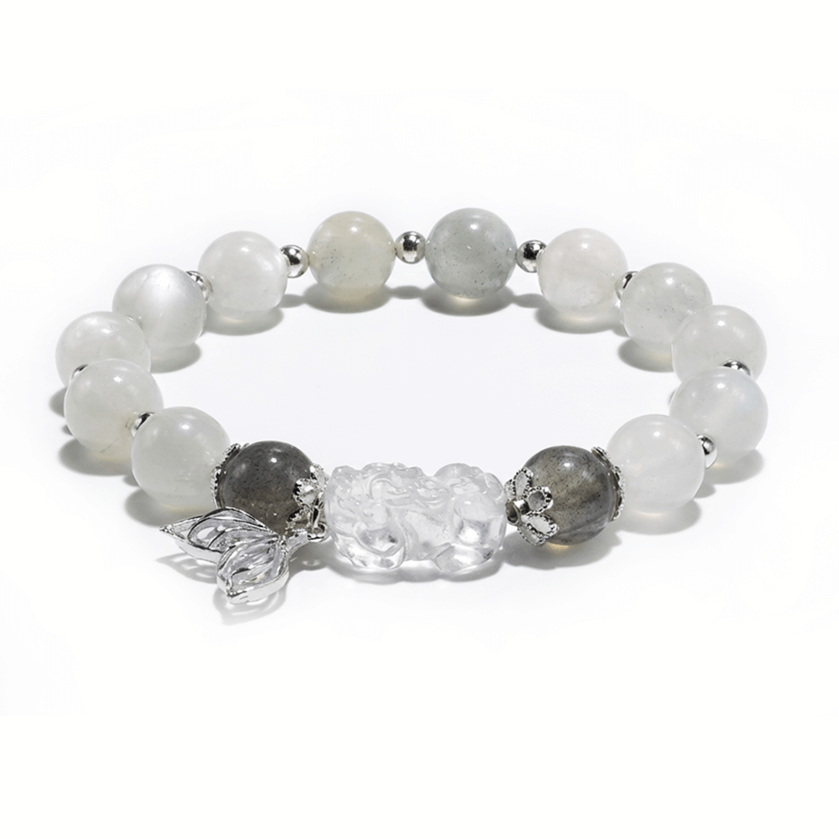 Libra Clear Quartz Zodiac Bracelet