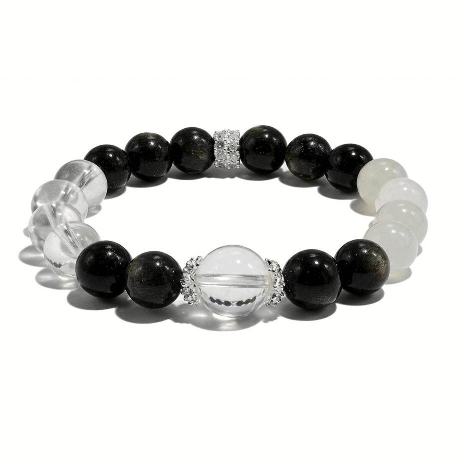 Cancer Moonstone Zodiac Bracelet
