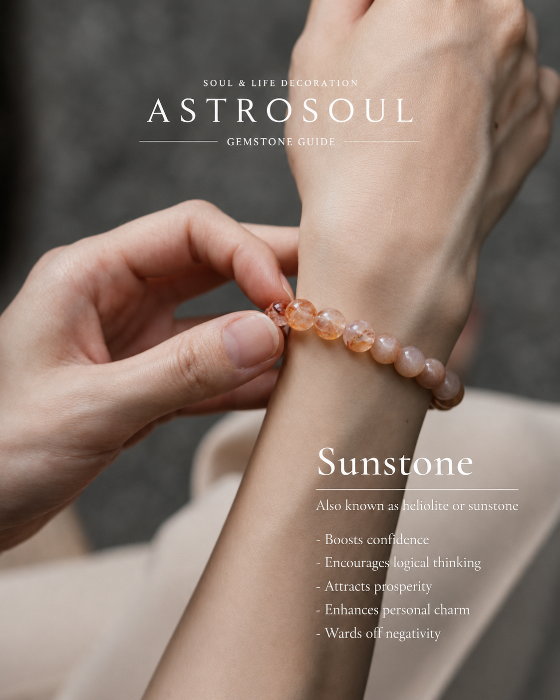 Dawnlight| Sunstone · Red Hematoid Quartz