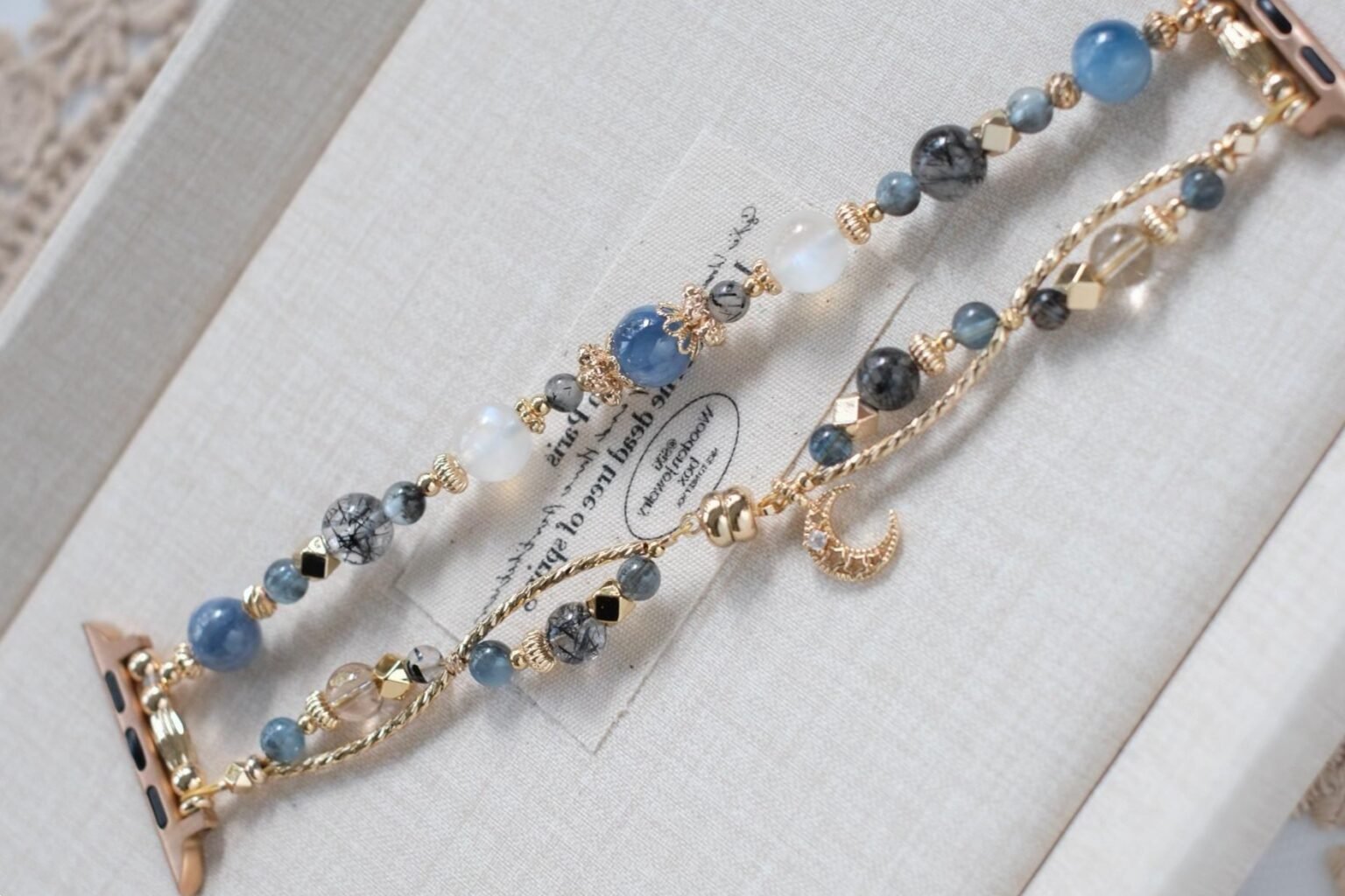 crystal watch strap amethyst